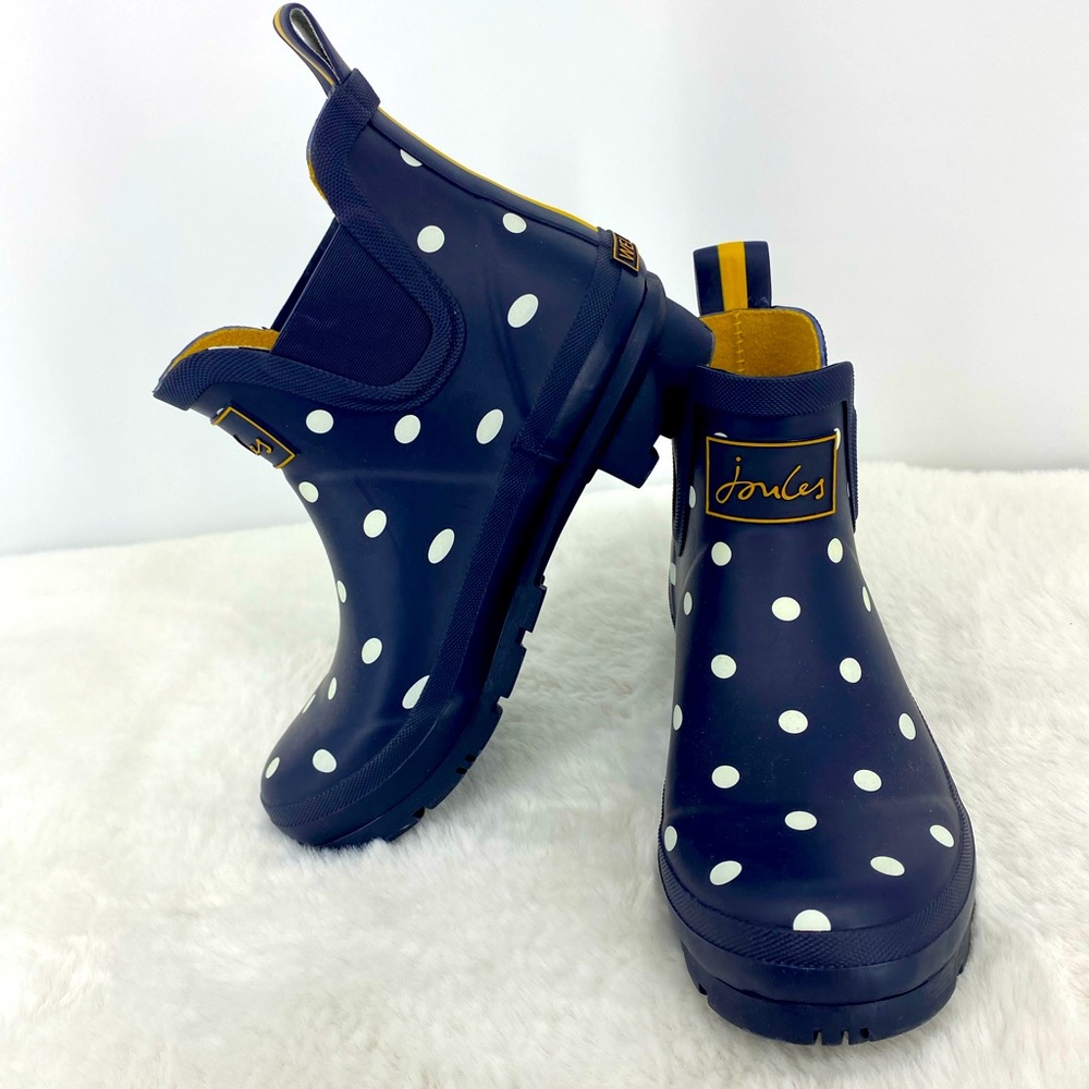 Joules Rain Boots w/fuzzy padding
